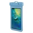 thumbnail image 2 of Funda impermeable para teléfono móvil perfecl bolsa seca gris azul 30 m IPX8, 2 of 8