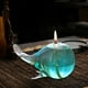 thumbnail image 3 of Lampara de aceite clásica Macarena en forma de ballena de cristal para oficina boda dormitorio decoración, 3 of 7