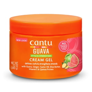 Cantu Guava & Ginger Curl Strengthening Cream Gel, 12 fl oz