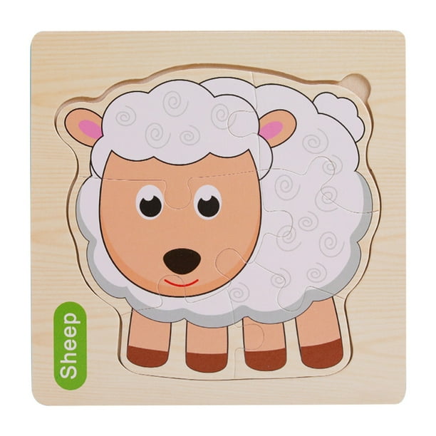 Teissuly Wooden Puzzles for Kids Ages 2-4 Toddler Puzzles, Wooden Puzzles Preschool Educational Learning Toys Set Vehicle Puzzles for 2 3 4 Years Old Boys and Girls Gift Teissuly WER202311014844