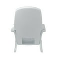 thumbnail image 6 of Semco Rockaway All-Weather Porch Rocking Chair for Patio, White (3 Pack), 6 of 11
