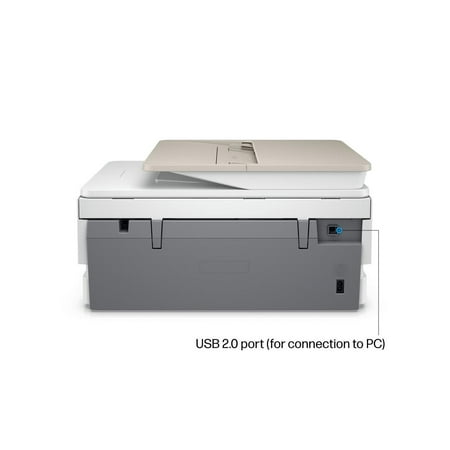 HP - ENVY Inspire 7955e Wireless All-In-One Inkjet Photo Printer with 3 months of Instant Ink included with HP+ - White & Sandstone