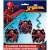 Spider Man Hanging Decorations, 26 in, 3ct