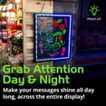 thumbnail image 3 of Green Light Innovations GLI1052 Spectrum Light Frame Message Board - 20" x 24", 3 of 8