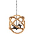 thumbnail image 1 of 16" Hanging Chandelier - Battery Operated + Remote, 1 of 2