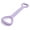 Purple, variant on Beacozofu Pink 20LB Resistance Band, 21.7×4.4×1.3 in, Silicone Exercise Stretch Band