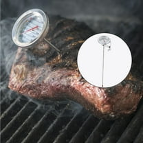 Niceauty Stainless Steel Food Thermometer with High Transparency Glass for Accurate Temperature Measurement at Home 31 5cm