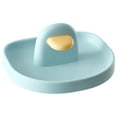 thumbnail image 2 of Oleegame 2PC Spoon And Lid Rest Spoon Holder For Kitchen Counters Multiple Non Slip Heat Kitchen Gadgets With Drip Pad Blue, 2 of 3