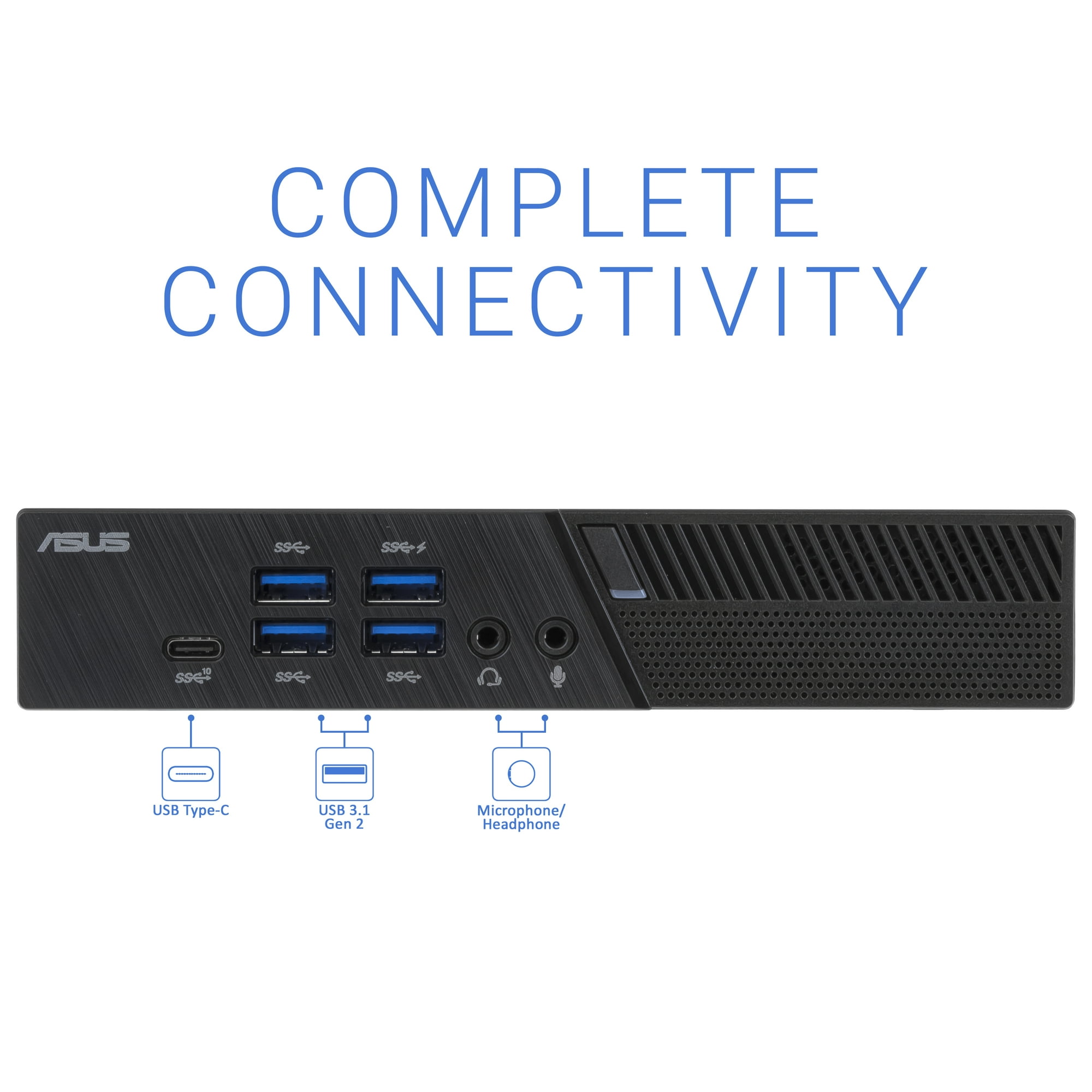 ASUS PB50 Mini PC, AMD Ryzen 7 3750H Upto 4.0GHz, 32GB RAM, 256GB