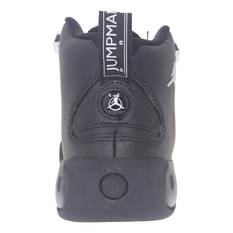 Nike Jordan Jumpman Pro Kids Shoes Black White Silver Grade School 5.5Y Medium DQ8436 001 Walmart