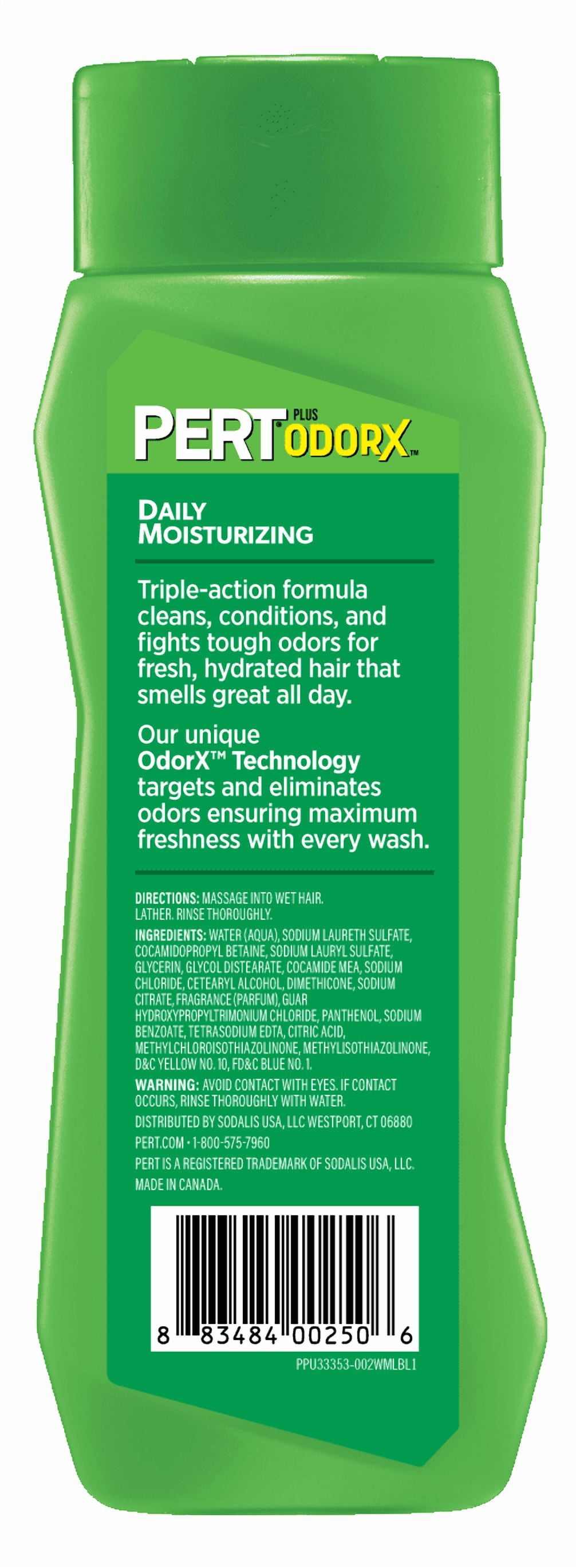 Pert 2-in-1 Complete Clean Shampoo & Conditioner, for All Hair Types, 15.6 fl oz