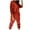 Red, variant on qolati Velvet Sweatsuits for Women 2 Piece Outfits Long Sleeve Pullover Sweatshirts and Drawstring Sweatpants Casual Loose Workout Tracksuit Y2k Clothes