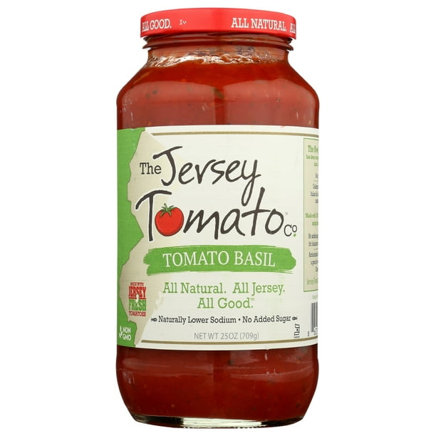 Jersey Tomato Co. Tomato Basil Sauce , 25 Oz
