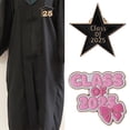 thumbnail image 2 of LICEWO Class Of 2025 Commemorative Brooches Stylish Hat Lapel Pins Graduation Party, 2 of 15