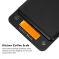 thumbnail image 3 of Báscula De Café Electrónica, Pesaje Preciso, Alta Sensibilidad, Fácil De Mantener, Báscula De Cocina Digital De 0,1 G Y 3 Kg, Pantalla LCD Con Temporizador Para Hornear, 3 of 7