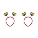 thumbnail image 2 of Minnieouse Headband Photo Props Spring Universal Headwear Maquillaje Fiesta de disfraces Decoración de Halloween LOVE IS heart AMOR ES AMOR corazón 2Conjunto, 2 of 6