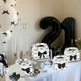 thumbnail image 4 of Topboutique Black Bow Favor Boxes 24 Pcs Paper Candy Box Foldable Gift Bags with Handle Goodie Box Candy Box Gift Boxes for Christmas Wedding Bridal Shower Birthday Party Supplies, 4 of 8