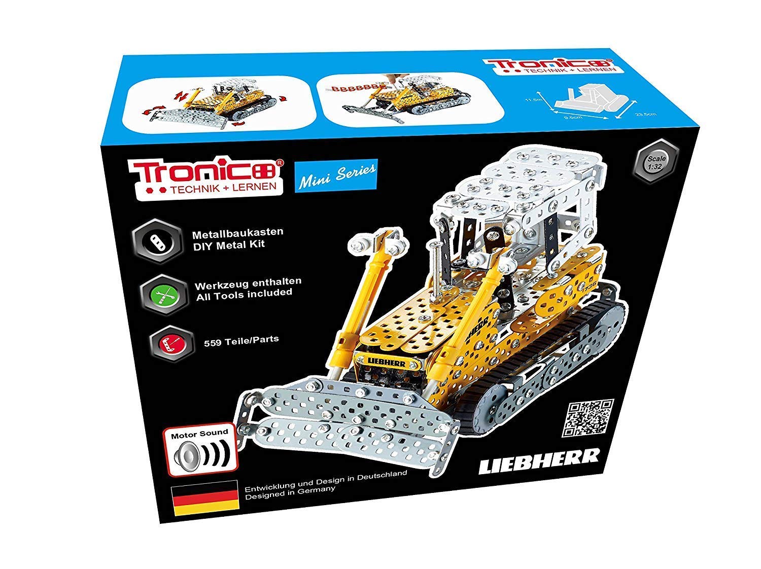 Tronico T10039 Mini Series Liebherr Bulldozer 559 Parts