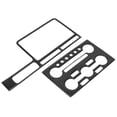 thumbnail image 2 of Dashboard Panel Cover,2Pcs/Set Carbon Fiber Central Car Interior Decoration Navigation Trimfor Nissan Elevated Design, 2 of 14
