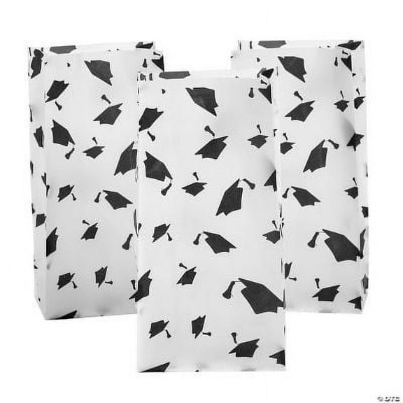 Graduation Tabletop Luminary Bags, Graduation, Party Decor, 3 Pieces