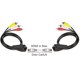 thumbnail image 4 of RJ45 Female to 3RCA Rj45 to 3 Lotus Flower with Extender and Network Cable to Extend 305 Meters of Audio & Video Cable, 4 of 5