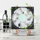 thumbnail image 4 of Enfriador De Cpu De 9 Cm, Ventilador Único De 2 Tubos, Radiador De Refrigeración De Cpu, Luz Mágica, Ventilador De Refrigeración Por Aire Noticed EL006458-00, 4 of 6