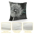 thumbnail image 4 of Orinice Dandelion Graphic Decorative Men Women Boy Girl Room Cushion Throw Pillow Cover for Home Couch Living Room Bed Sofa Square Aesthetic Decorative 1PC 24x24in, 4 of 5
