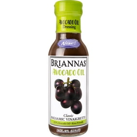 BRIANNAS Avocado Oil Classic Balsamic Vinaigrette, 10 Fl Oz