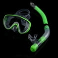 thumbnail image 2 of Juego De Gafas De Esnórquel, Máscara De Buceo De Diseño Humanizado A Prueba De Explosiones De Seguridad Con Hebilla Ajustable Para Esnórquel Para Nadar Para Bucear ANGGREK Otros, 2 of 2