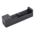thumbnail image 1 of LAFGUR USB Battery Charger,Battery Charger,Black PC Universal Single Slot USB Battery Charger Adapter LED Intelligent Charging For Li-ion Cell 26650 14500, 1 of 8