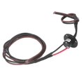 thumbnail image 5 of 2 Wires Electrical Slip Ring, 20A 250RPM Rotary Electrical Contact Conductive Ring Collector Electrical Ring Contact Electric Motor Slip Ring PAJJU, 5 of 5