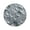 Silver Flowers Pattern, variant on 15.4" Round Placemat Set of 1 Polyester Fabric Place Mats Non-Slip Dining Kitchen Table Mats for Kitchen Party Decor Cactus in Pots Pattern
