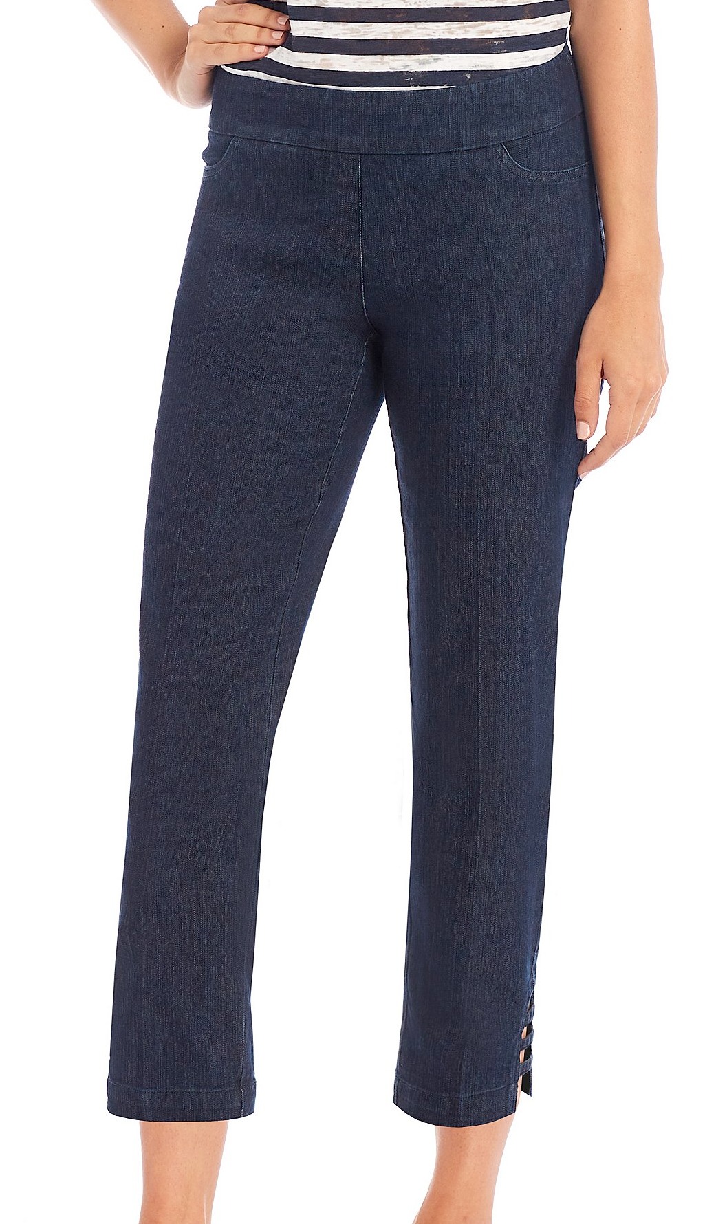 Slimsation denim capris Clearance