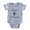 Heather Gray, variant on CafePress - Mommy's Little Caddy - Cute Infant Baby Football Bodysuit