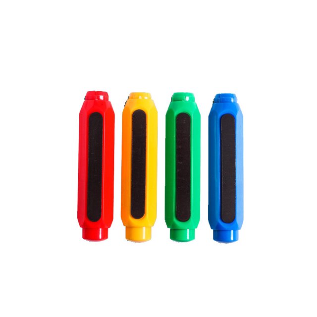Soportes de tiza de plástico, cubierta de la caja del soporte de tiza con clip de tiza ajustable, 9.5 * 2.5 cm, 4 piezas LingWen 9024715699879