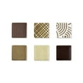 thumbnail image 2 of Mosaic Mercantile Patchwork Tiles - Maroon/Tan, 1 lb, 2 of 2