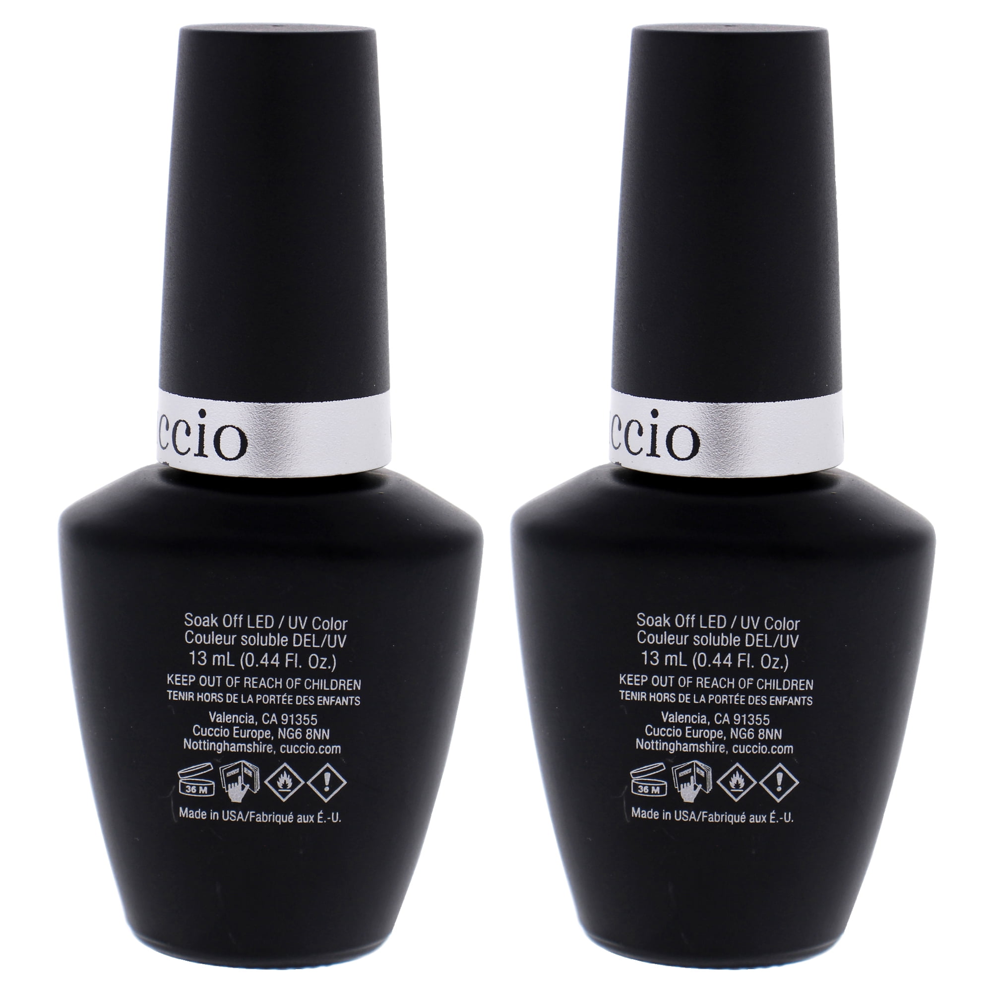 Veener Soak Off Gel - Everything Matters by Cuccio Colour for Women - 0.44 oz Nail Polish - Pack of 2