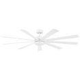 thumbnail image 4 of Wynd XL 72" Matte White Integrated LED Smart Ceiling Fan with Remote Control, 4 of 11