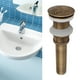 thumbnail image 5 of Tapón De Drenaje Para Fregadero De Cobre Vintage Con Desbordamiento, Diseño De Filtro Eficiente, Ajuste Universal, Para Lavabo Artístico De Lavabo De Tocador, 5 of 8