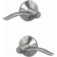 thumbnail image 6 of Schlage Fc21-Pen-Kin Custom Pennant Passage Or Privacy Door Lever Set - Nickel, 6 of 7