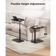 thumbnail image 3 of Mesa para TV HUANUO con Altura Ajustable, Giro de 360° y Inclinación de 90°, 3 of 9