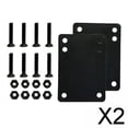 thumbnail image 1 of 2x8 Uds. Tornillos de Lujo para Monopatín, Tornillos de Montaje para Cubierta de Patín en Línea, Longboard de Alta Resistencia, Almohadillas de Choque 2 piezas, 1 of 7