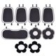 thumbnail image 3 of Cojín de asiento de automóvil, diosa de la calidez de la felpa de invierno, fundas de asiento universales para todas las estaciones para automóviles, conjunto completo de accesorios para automóviles, 3 of 5
