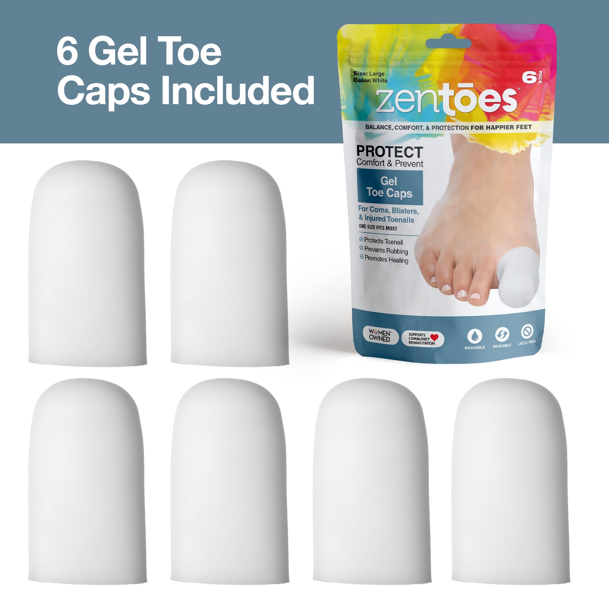 Toe caps walmart cheap