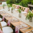 thumbnail image 3 of Pink White Spring Floral Cloth Napkins, Vintage Flowers Watercolor Washable and Reusable Dinner Napkins Set of 4, Table Napkin for Kitchen Party Birthday Wedding Hotel Housewarming 20"x20", 3 of 8