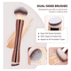 thumbnail image 3 of Set 7 Brochas Maquillaje Profesional Alto Nivel Malubero, Color Marrón, 3 of 5