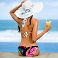 thumbnail image 5 of Flamingo Tropical Rainforest Swimsuit Women Bikinis: Detachable Sponge Adjustable Strap Bikini Set - Two-Pack, Beach & Pool Ready, 5 of 6
