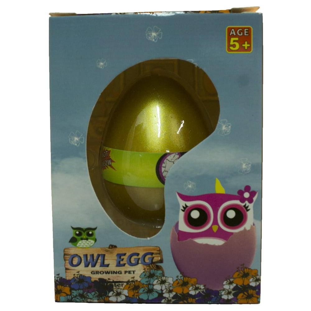 Grow An Owl Owl Egg Hatching Pet Just Add Water! (Gold)