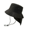 thumbnail image 1 of Vêtements de Randonnée Cool Chapeau de Pluie Visière de Plage Locale Phrase Chapeau Souple pour Hommes Plage Femmes Sac Chapeau pour Femmes avec Trou pour Queue de Cheval Chapeau pour Hommes Visière Extérieure Mariée Chapeau de Course Été Mince Chapeau de Pêcheur, 1 of 4