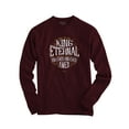 thumbnail image 2 of Light Source Mens Long Sleeve T-Shirt King Eternal 3X, 2 of 4